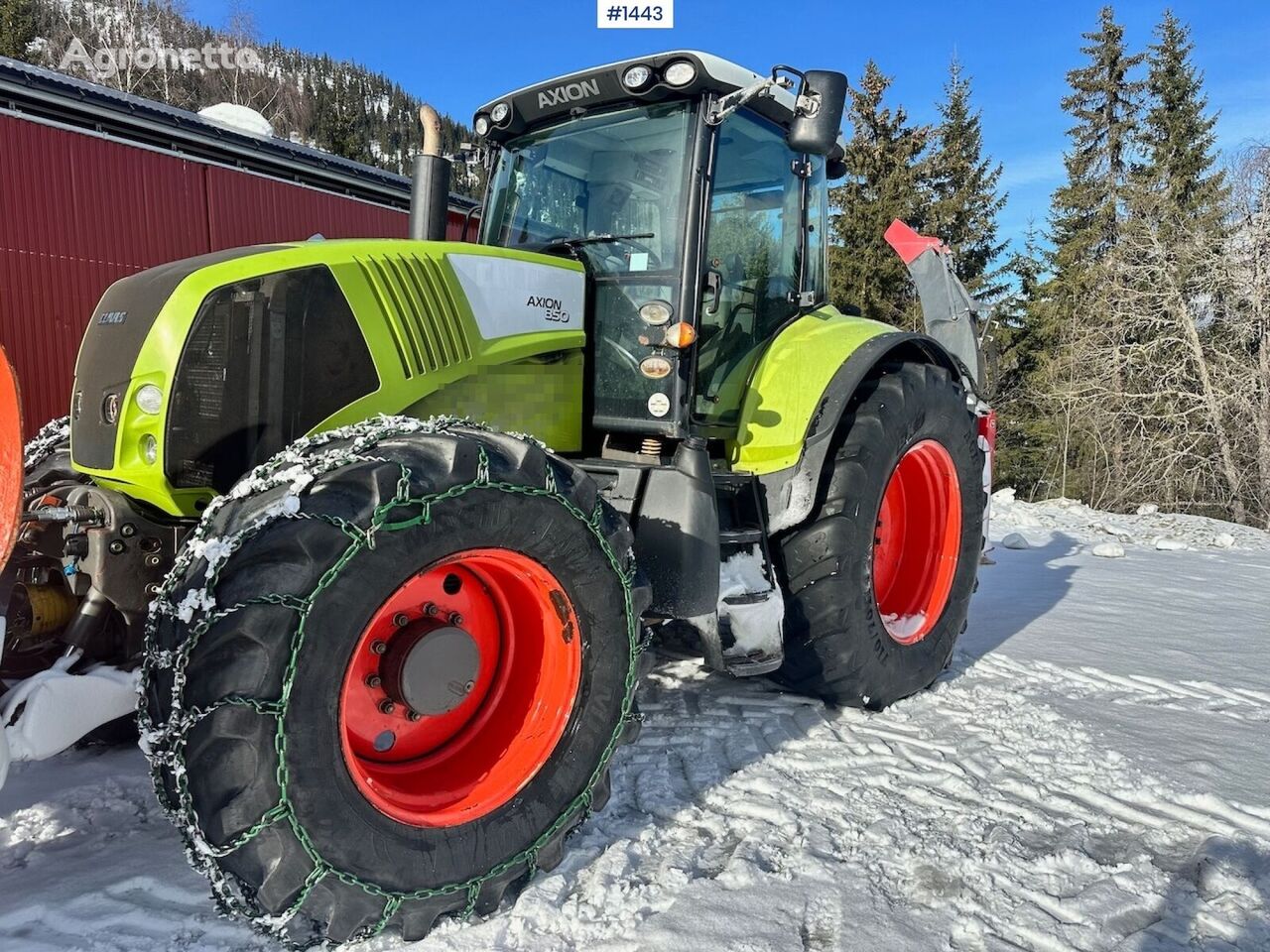 kolový traktor Claas Axion 850