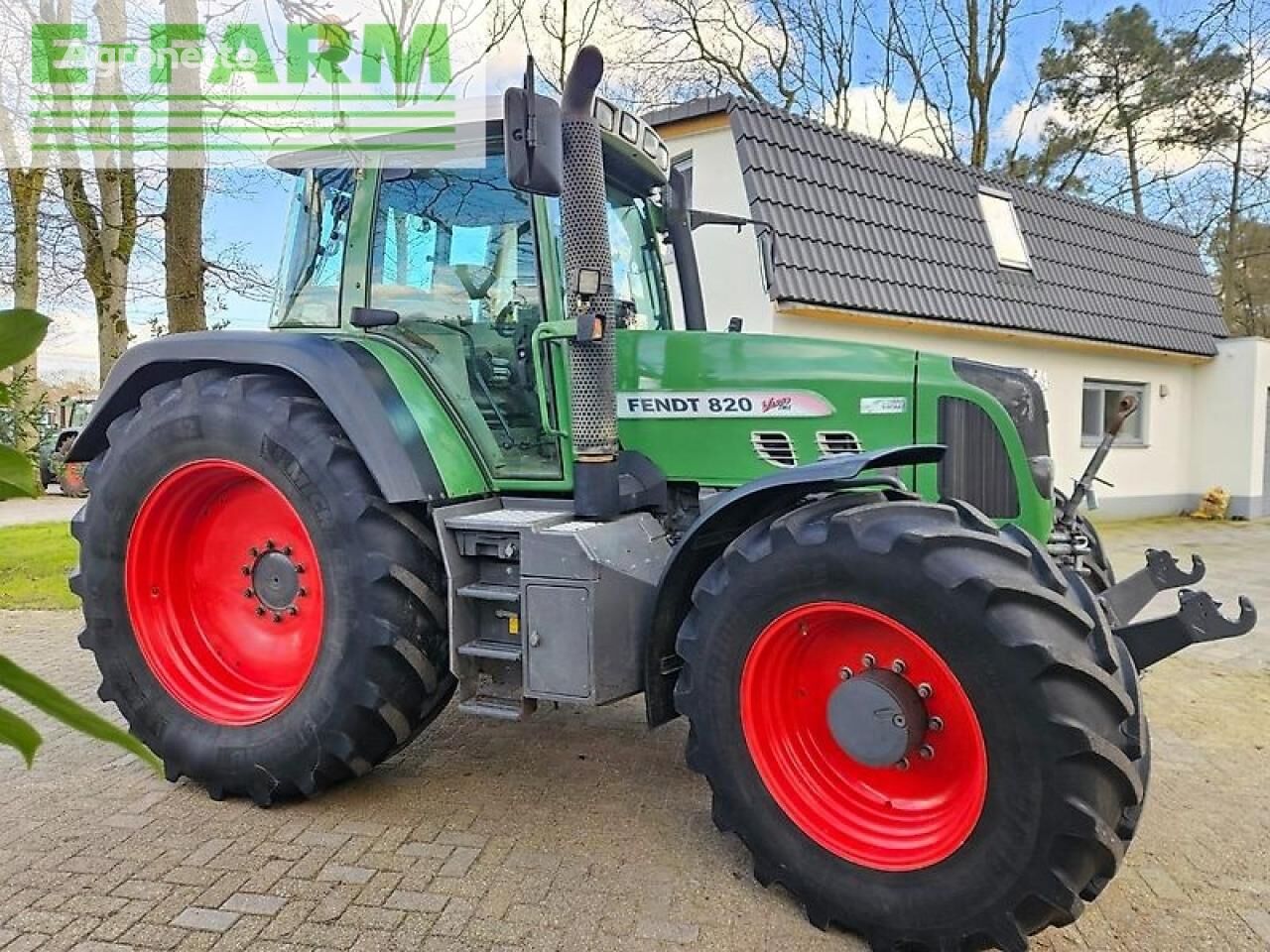kolový traktor Fendt 820 vario tms