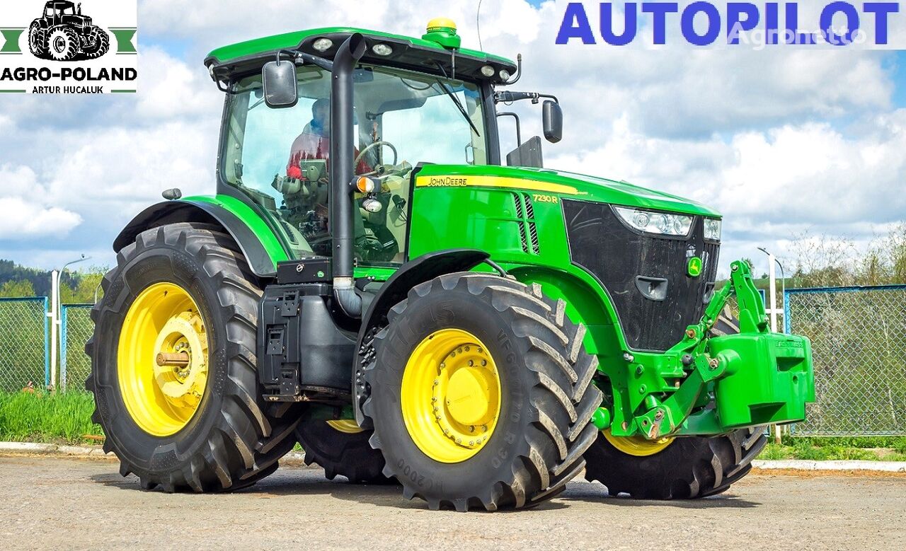 kolový traktor John Deere 7230 R - COMMANDQUAD PLUS - AUTOPILOT - 2012 ROK - MOTOR 9 L