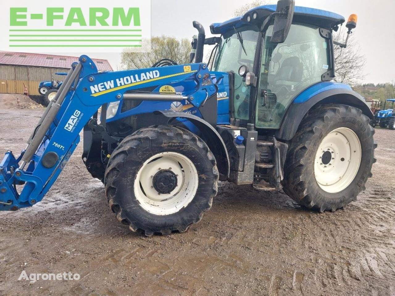 kolový traktor New Holland t6.155