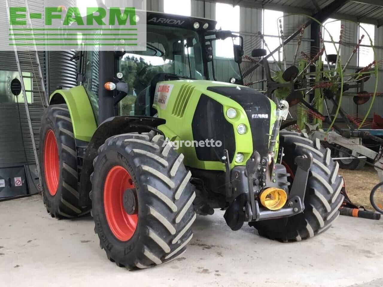 kolový traktor arion 650 cebis