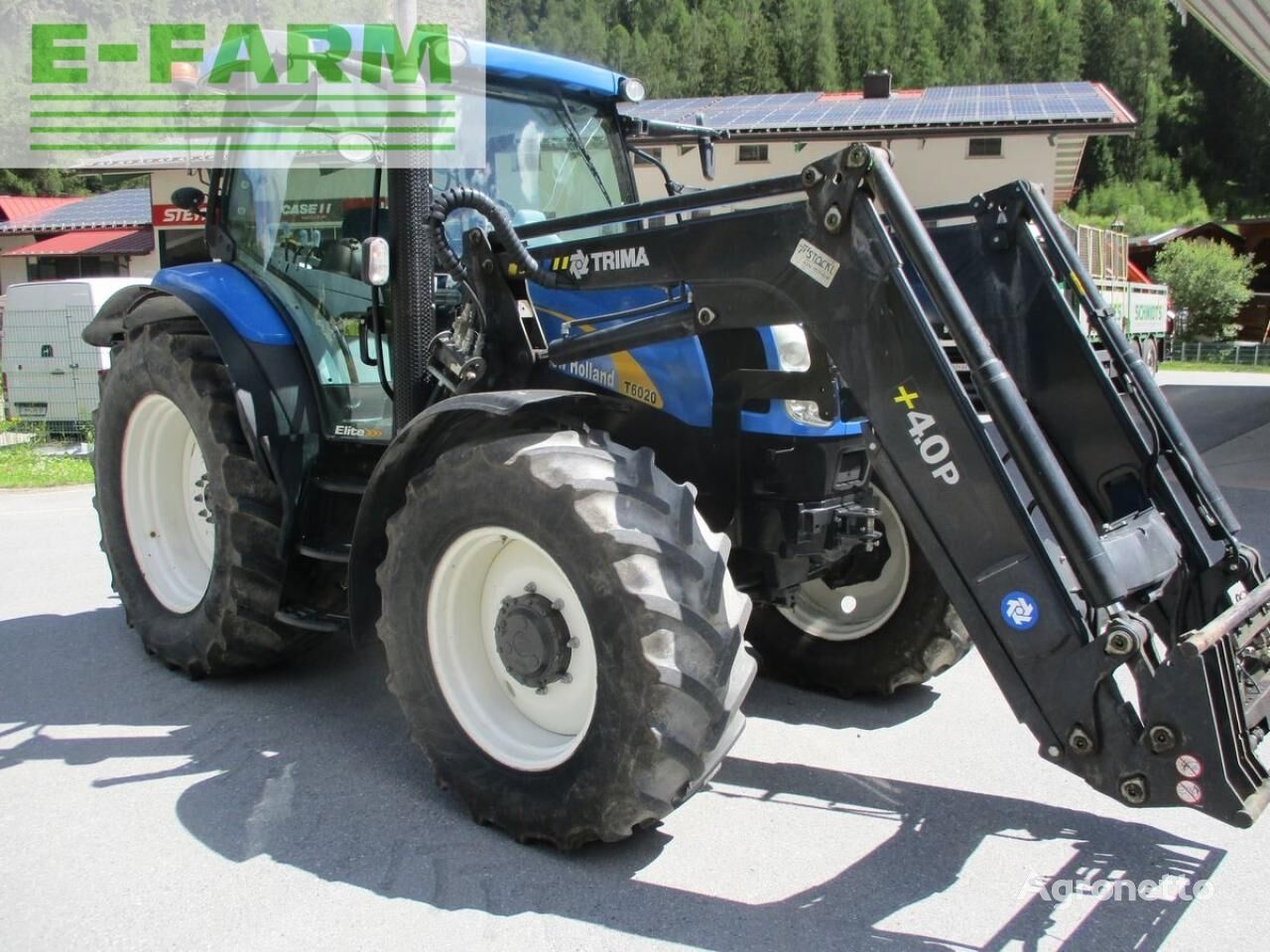 kolový traktor t6020 elite