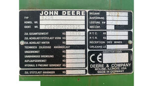 obložení pro žacího ústrojí John Deere 620r