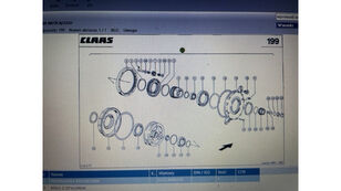 reduktor Claas Lexion przekładnia redukcyjna kompletna pro sklízecí mlátičku Claas Lexion