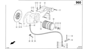 spojkový kotouč Claas Lexion 600 TŁUMIK DRGAŃ SKRĘTNYCH  0006647120 (Napęd zdawczy sil 0006647120 pro sklízecí mlátičku Claas Lexion 600
