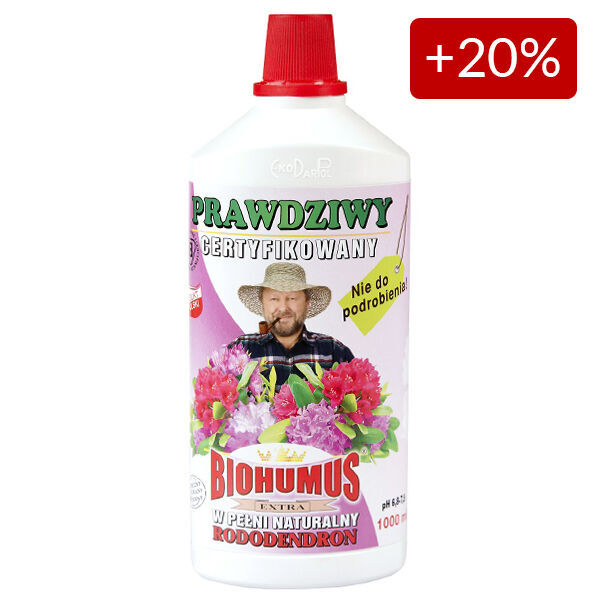 nové komplexní hnojivo Biohumus Extra Rododendron 1L +20%