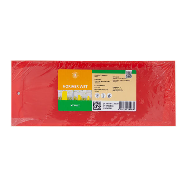 nové smáčedlo HORIVER czerwone tablice lepowe Koppert 10x25cm - muszka plamosk