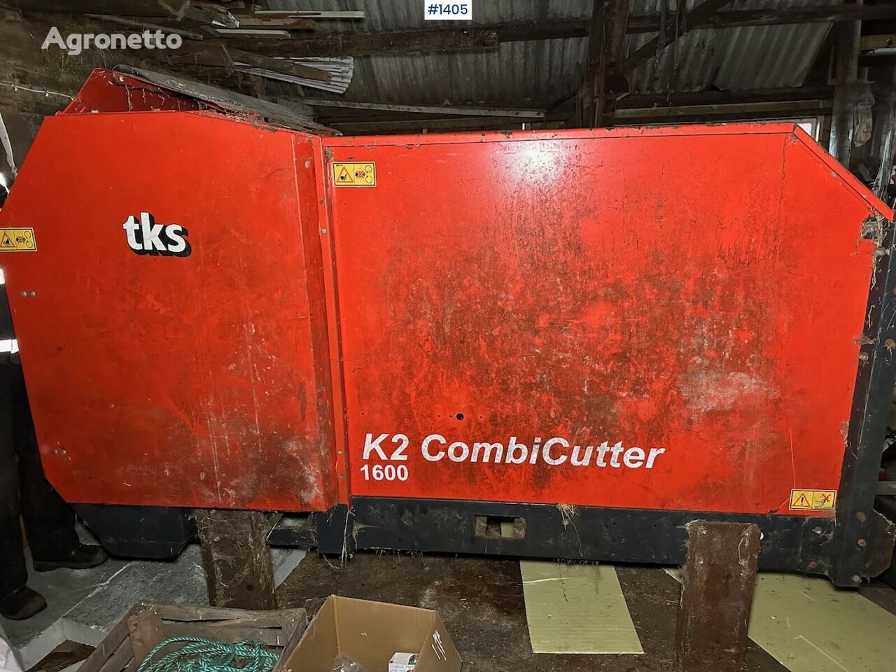 samosběrací vůz TKS K2 CombiCutter 1600