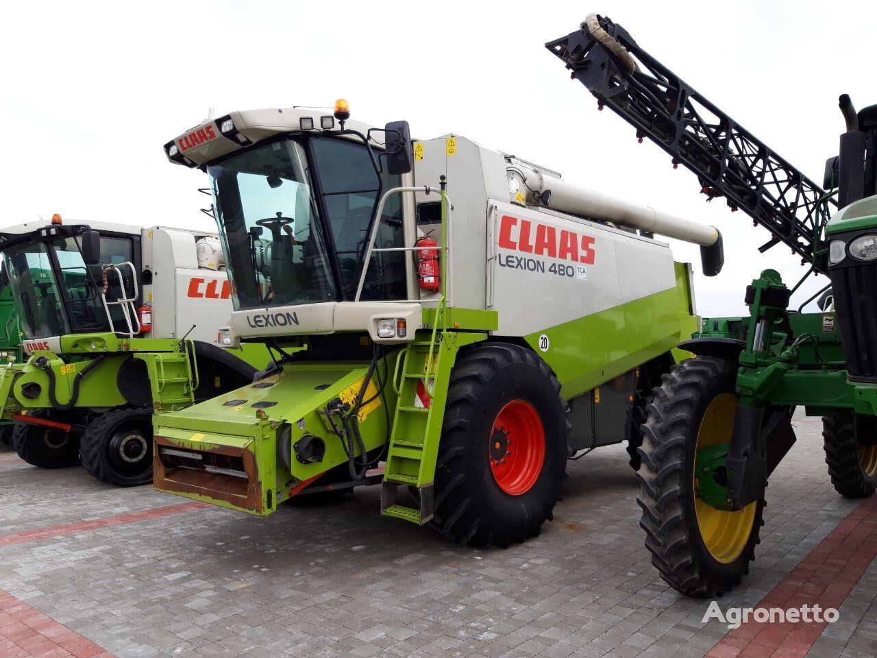 sklízecí mlátička Claas Lexion 480