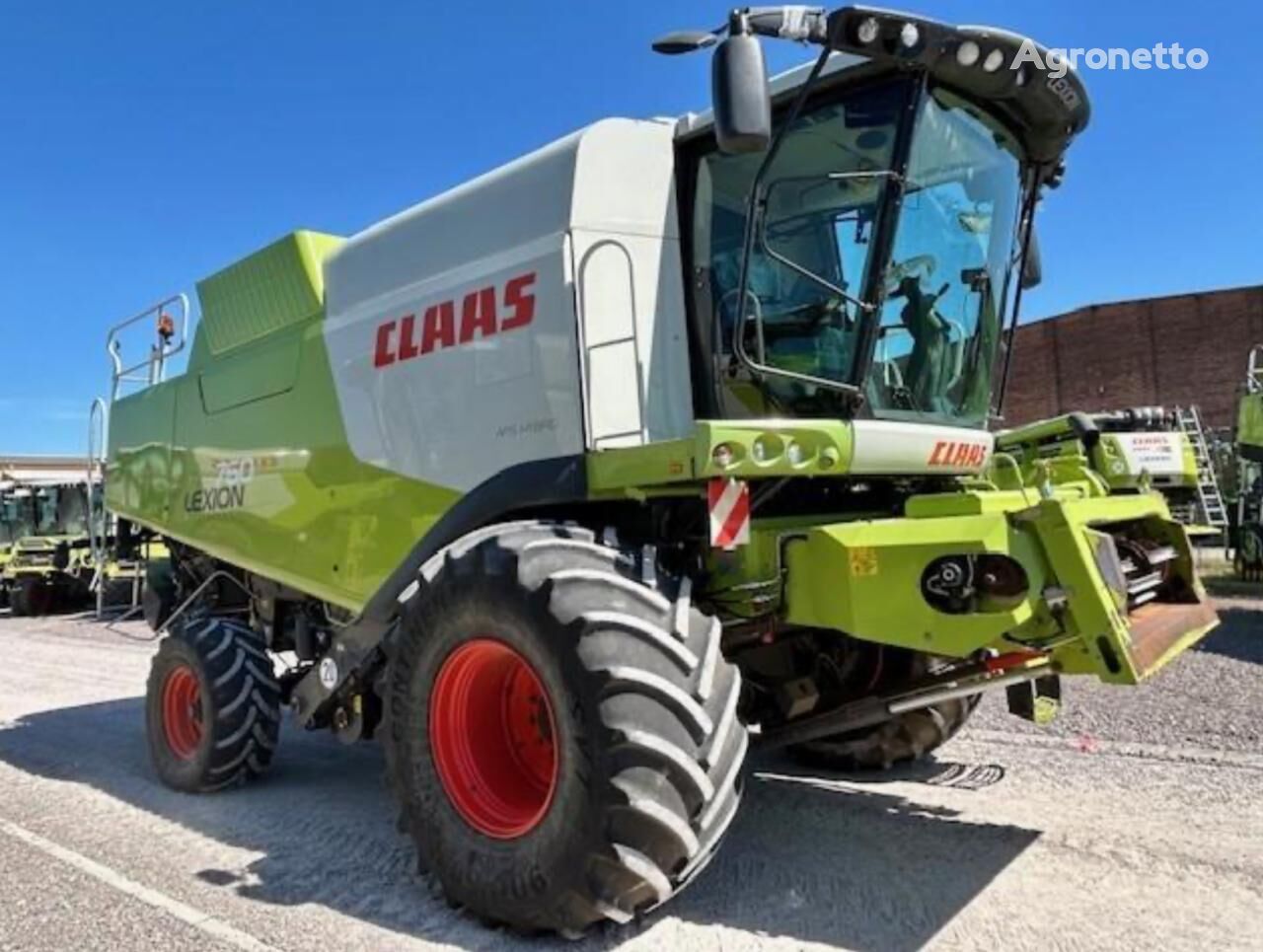 sklízecí mlátička Claas Lexion 760